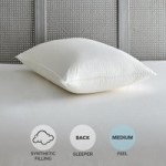 Dunlopillo Latex Wrap Medium-Support Pillow White