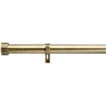 Trinity Fixed Antique Brass Curtain Pole Dia. 29mm Gold