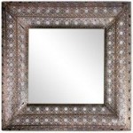 Moroccan Cut Out Mirror Bronze