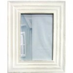 Distressed Cream Photo Frame 10”? x 8”? (25cm x 20cm) Cream