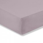 Non Iron Plain Heather 28cm Fitted Sheet Plain Dye Heather