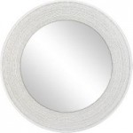 Sparkle Circular Mirror Silver
