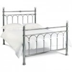 Carrington Chrome Bedstead Chrome Silver