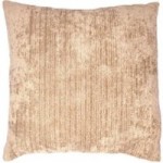 Large Topaz Cushion Cover Biscuit (Brown)
