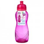 Sistema Twist n Sip 600ml Water Bottle Assorted Colours Pink