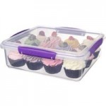 Sistema Bakery Storage Box Assorted Colours Purple/Transparent