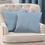 Solar Chambray Cushion Cover Blue