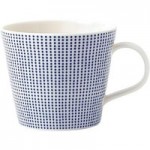 Royal Doulton Pacific Dot Mug Light Blue / White