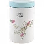 Beautiful Birds Tea Storage Jar Pink / Cream / Blue