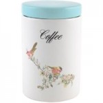 Beautiful Birds Coffee Storage Jar Pink / Cream / Blue