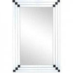8 Bar Bevelled Mirror Clear