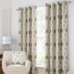 Turin Duck-Egg Eyelet Curtains Duck Egg Blue