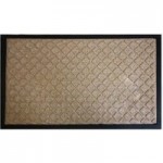 Diamond Textured Doormat Beige