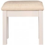 Blakely Cotton Upholstered Stool Cotton
