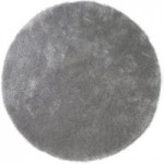 Indulgence Circle Shaggy Rug Grey