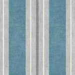 Vintage Stripe Blue Fabric Blue