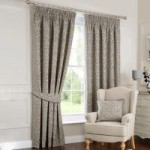 Willow Grey Pencil Pleat Curtains Grey