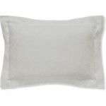 Easycare Plain Dye Ivory Oxford Pillowcase Cream
