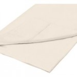 Cotton Rich Sateen Cream Flat Sheet Cream