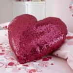 Loveable Hearts 3D Cushion Pink