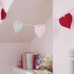 Loveable Hearts Bunting Pink