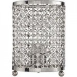 Moroccan Chrome Table Lamp Silver