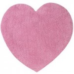 Heart Rug Pink