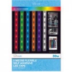 Status 30W LED Colour Changing Strip Clear