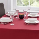 Spectrum Red Tablecloth Red
