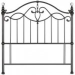 Catalina Shiny Black Headboard Black