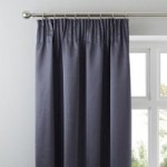 5A Fifth Avenue Venice Grey Pencil Pleat Blackout Curtains Oyster (Grey)