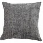Chenille Charcoal Cushion Charcoal (Grey)