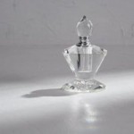 Dorma Cut Glass Perfume Bottle Clear