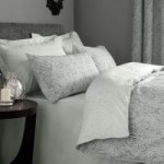 India Grey Reversible Duvet Cover and Pillowcase Set Grey