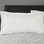 India Grey Oxford Pillowcase Grey