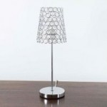 Selby Chrome Table Lamp Silver