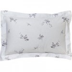 Laura Grey Jacquard Oxford Pillowcase Grey