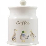 Jenny Coffee Canister White