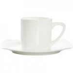 Dorma Cambridge White Espresso Cup & Saucer White
