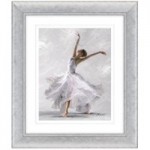 Dorma Elegant Dancer Framed Print Grey