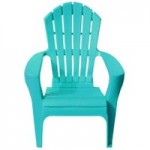 Teal Fan Chair Teal (Blue)