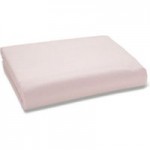 Luxury 100% Brushed Cotton Pale Pink Fitted Sheet Pale Pink