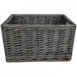 Rustic Romance Basket Grey