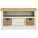 Sidmouth Cream TV Stand Cream (Natural)