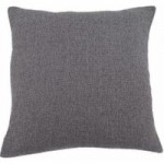 Large Barkweave Charcoal Cushion Charcoal