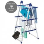 3-Tier Heated Airer Grey