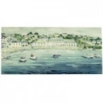 Claire Henley St Mawes Canvas Blue
