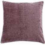 Chenille Mauve Cushion Purple