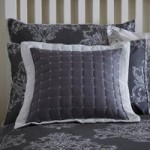 Versailles Charcoal Filled Cushion Charcoal