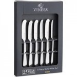 Viners Select 6 Pack Butter Knives Stainless steel (grey)
